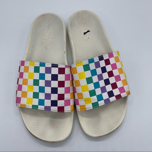 Vans, Slides sandals, Size Womens 11. In good used condition! - Picture 4 of 8